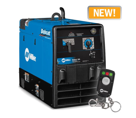 MÁY HÀN TỰ PHÁT ĐIỆN MILLER BOBCAT 225 KHỞI ĐỘNG/DỪNG TỪ XA